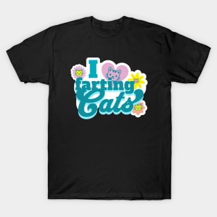 This Guy Loves To Fart - Farting Cats - Fart Guy Joke T-Shirt